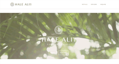 Desktop Screenshot of halealii.com