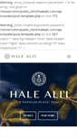 Mobile Screenshot of halealii.com